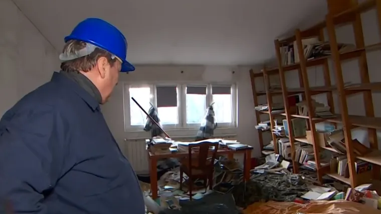 Obitelj liječnika iz Petrinje ostala bez kuće: 'Sve je uni&scaron;teno... Tu smo se kao djeca igrali, odrastali, učili, studirali... '