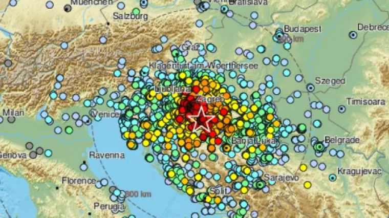 Izvje&scaron;taj EMSC-a o potresu kod Petrinje. U proteklih &scaron;est dana zabilježeno naknadnih 290 potresa