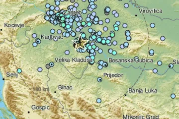 Bio je 4,2 po Richteru