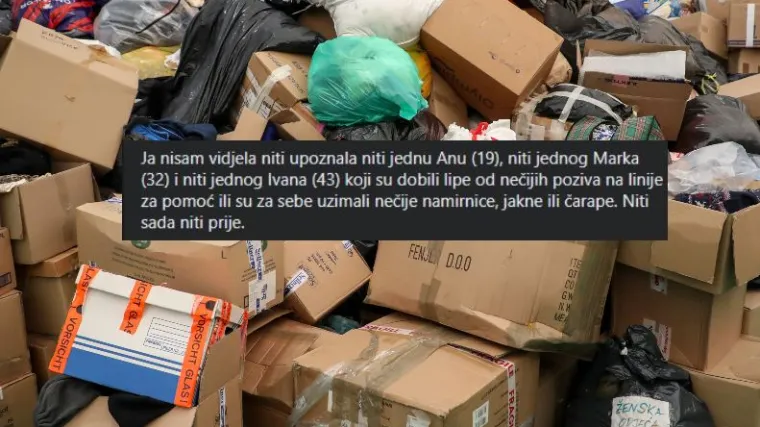 Status koji danas dijele mnogi: 'Crveni križ je zeznuo stvar, ali volonteri rade danonoćno i mukotrpno'