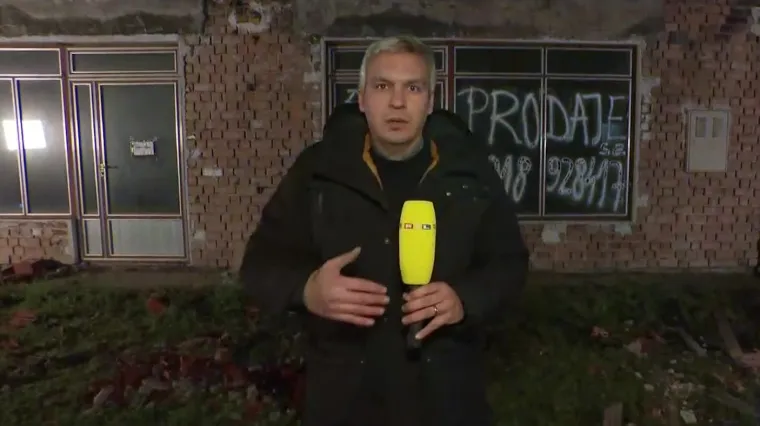 Reporter Direkta iz mjesta kod Petrinje: 'Na ovoj kući se u dana&scaron;njem potresu sru&scaron;io cijeli gornji kat'