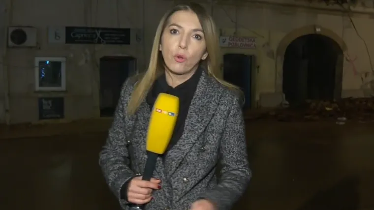 RTL-ova reporterka iz Petrinje o novom potresu; 'Nastala je poprilična panika. Stanje u centru Petrinje je lo&scaron;e'