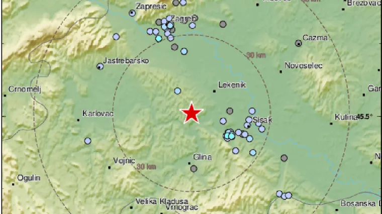 Rano jutros ovo je područje pogodio jo&scaron; jedan, magnituda 1,8, ali ipak su ga mnogi osjetili
