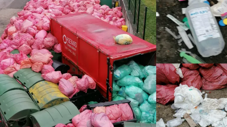 FOTO Bero&scaron; o infektivnom otpadu u kojem se gu&scaron;e bolnice: 'Svjesni smo problema, ali nemamo previ&scaron;e rje&scaron;enja'