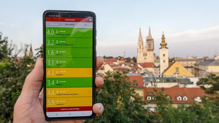 Hrvati donirali omiljenoj aplikaciji za potrese: 'Hvala vam iako nismo savr&scaron;eni'