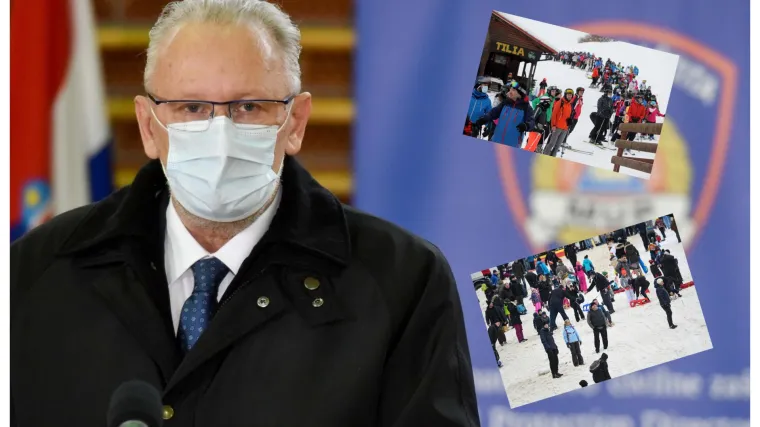 VIDEO Prizori sa skijali&scaron;ta i sanjkali&scaron;ta na Cmroku izazvali burne rasprave! Božinović: 'Inspektori provode nadzore...'