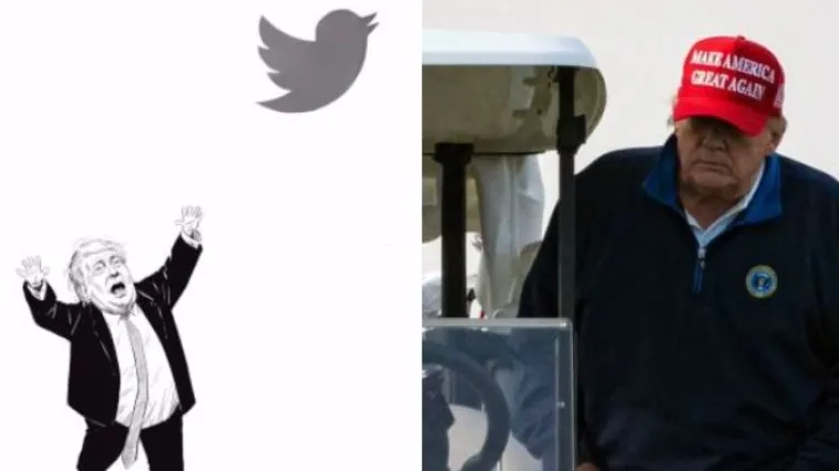 &Scaron;ale na račun Donalda Trumpa ne prestaju nakon &scaron;to mu je Twitter zabranio objavljivanje