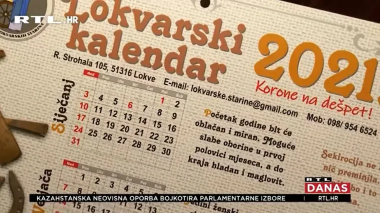 Pučka prognoza za cijelu godinu! Pogledajte &scaron;to nam sve donosi 2021. prema lokvarskom kalendaru