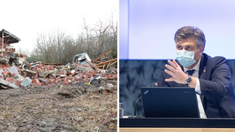 Plenković: 'Zakon o obnovi Zagreba &scaron;irimo i na Sisačko-moslavačku i Karlovačku županiju.'  Horvat: 'Obnovu će financirati država'