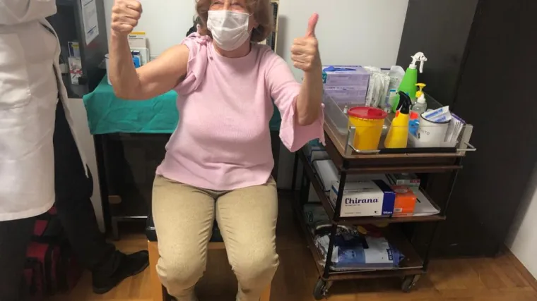 Baka koja se prva cijepila u Hrvatskoj, primila je drugu dozu: 'Jo&scaron; uvijek ne mogu zagrliti svoje najmilije'