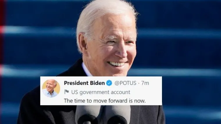 Biden je preuzeo službeni Twitter profil predsjednika SAD-a i odmah objavio da se baca na posao: 'Vrijeme je da krenemo naprijed'