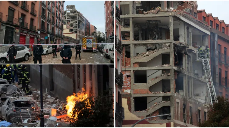 Tragedija u centru Madrida! U eksploziji se uru&scaron;ila stambena zgrada, najmanje dvije osobe su poginule
