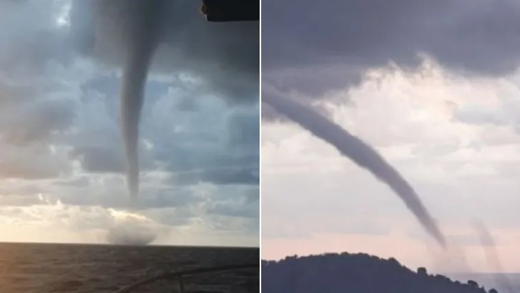 Ogromna pijavica snimljena kod Dubrovnika - evo kako to izgleda kada vas zatekne usred mora