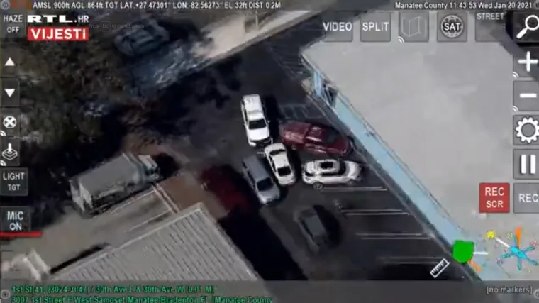 Žena u Floridi se zabila u policijski automobil