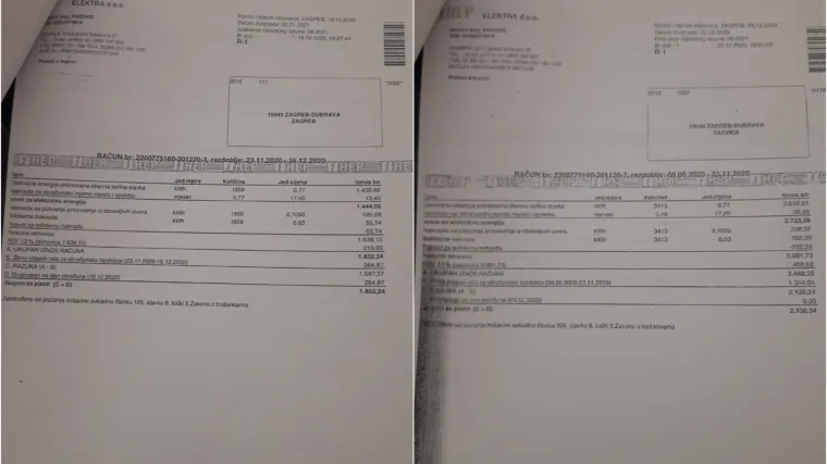 Zagrebačka obitelj koja od potresa živi u kontejneru dobila račun za struju od 4000 kuna