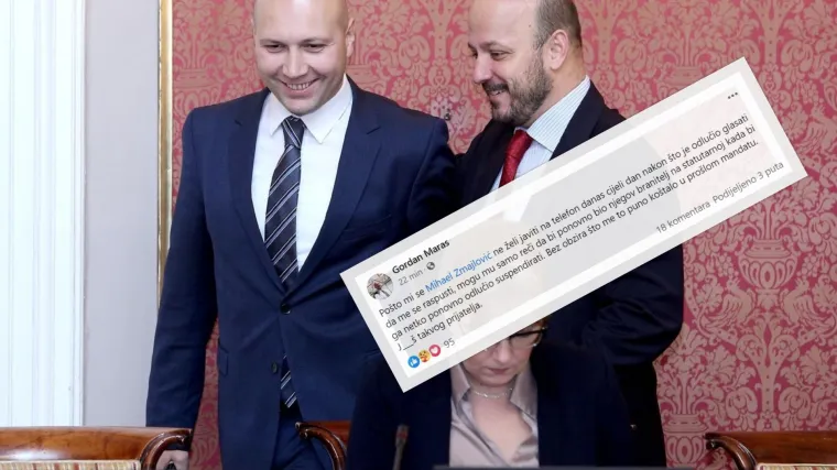 Nakon dramatične sjednice Predsjedni&scaron;tva SDP-a Maras opsovao biv&scaron;eg ministra: 'J...&scaron; takvog prijatelja'