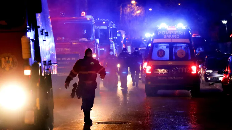 FOTO Četiri osobe poginule u požaru koji je zahvatio covid bolnicu u Rumunjskoj