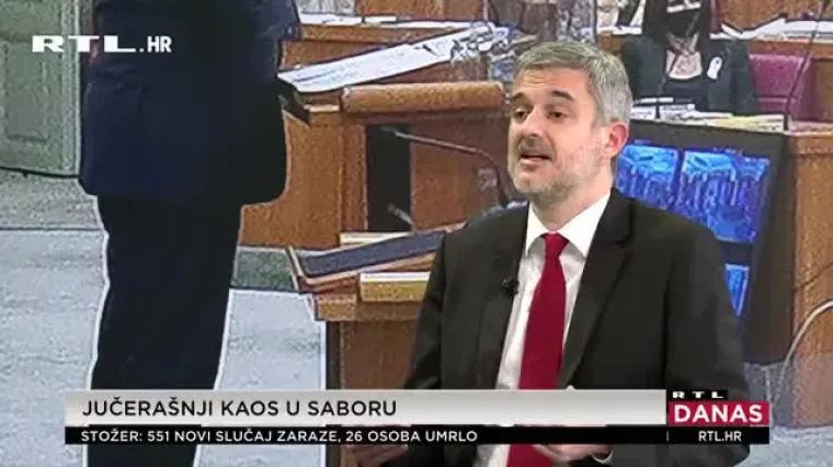 Raspudić za Danas: 'Kod Plenkovića primjećujem neku vrstu infantilne regresije. Hoće li uskoro leći na leđa i lupati nogama jer mu se svi u Saboru ne divimo'