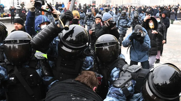 Brutalno su primjenjivali silu nad prista&scaron;ama Alekseja Navaljnoga