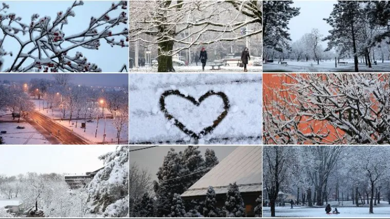FOTO Prava zima: Snijeg je napadao diljem zemlje i stvorio prizore kao iz bajke