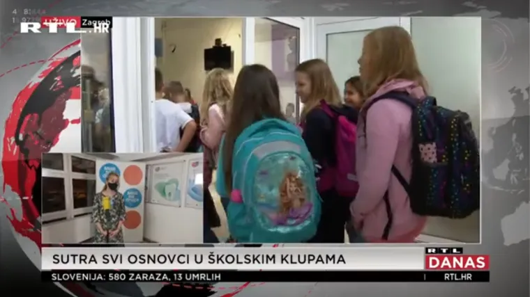Od danas se učenici vraćaju u klupe. Je li sve spremno za nastavu po epidemiolo&scaron;kim pravilima za Danas otkriva zamjenica ravnatelja HZJZ-a Pavić &Scaron;imetin