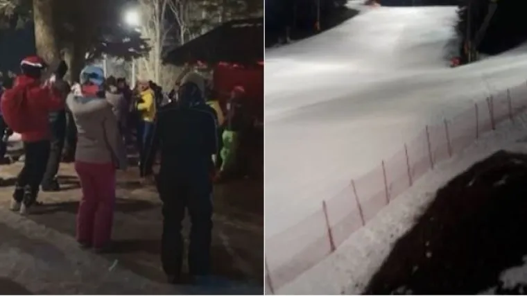 FOTO Do jučer čovjek na čovjeku, a onda - prazno: Skijali&scaron;te na Sljemenu vi&scaron;e neće biti za 'masovke'?