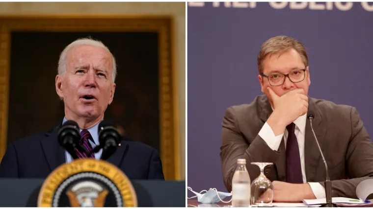 Biden potiče Srbiju na priznanje Kosova, Vučić poručio: 'Već sam im jedanput u lice rekao &scaron;to mislim o tome'