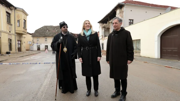 Predsjednica RS posjetila Banovinu: Poslala je poruku stanovnicima da nisu sami