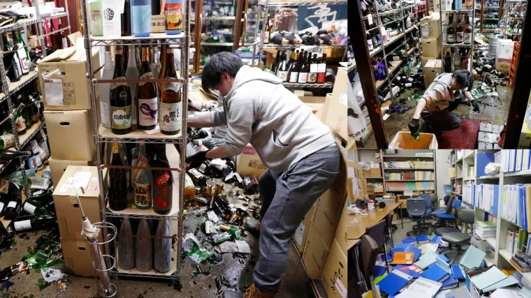 VIDEO Pogledajte kako se tresao Japan u potresu magnitude 7,1! Ima ozlijeđenih, gotovo milijun kućanstava ostalo bez struje