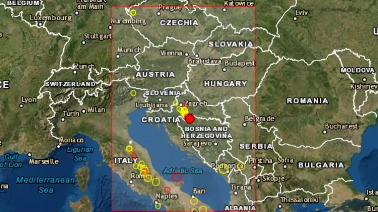 Kod Siska zabilježen potres od 3.4 po Richteru; 'Opako je protutnjalo'