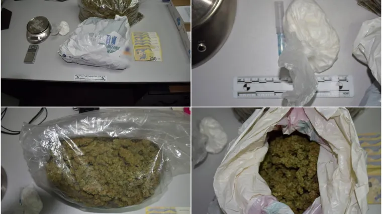 Nabavili su veću količinu kokaina i marihuane koju su skrivali u stanu kod Zagreba