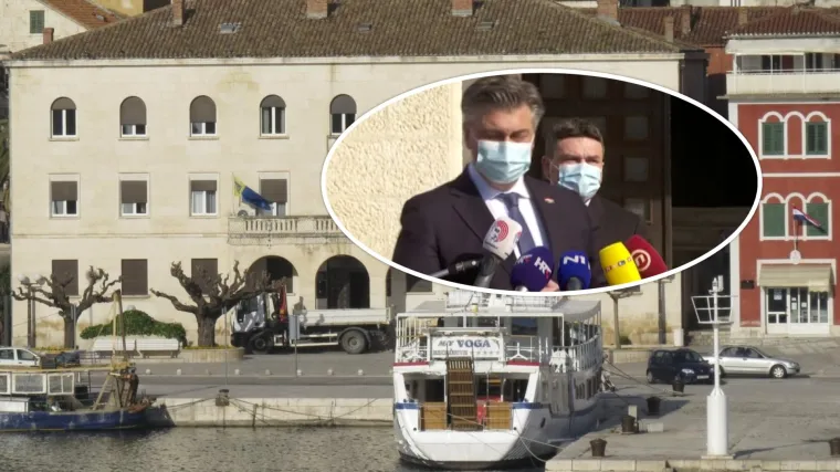 Incident tijekom Plenkovićeva posjeta Makarskoj. Gradonačelnik se križao: 'Luđaka svugdje ima...'