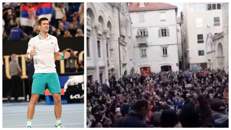 'Kakva emocija, ovo je prelijepo. Hvala Splite'