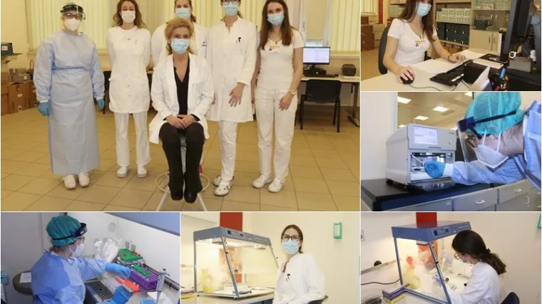 Ovo je ekipa iz dubrovačkog COVID laboratorija koja radi skoro po cijele dane