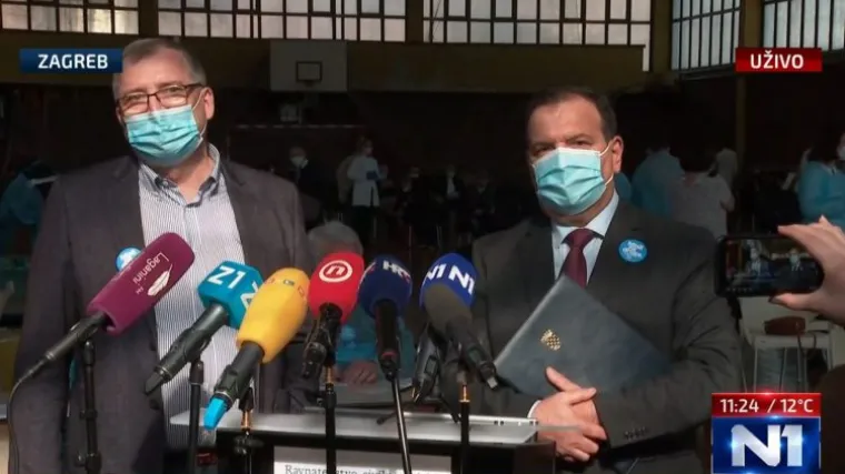 'Žao nam je da stariji i bolesni moraju čekati'; Bero&scaron;: 'Ulazimo u drugu fazu'