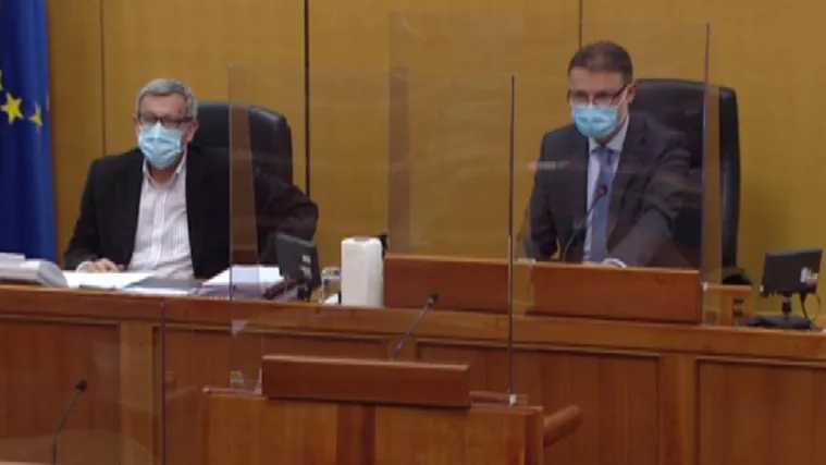 Pogledajte reakciju saborskih zastupnika u trenutku potresa: 'Samo nastavite, ovo nije bilo jako'