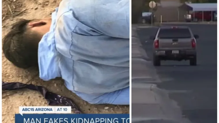 Tip lažirao vlastitu otmicu kako bi izbjegao posao