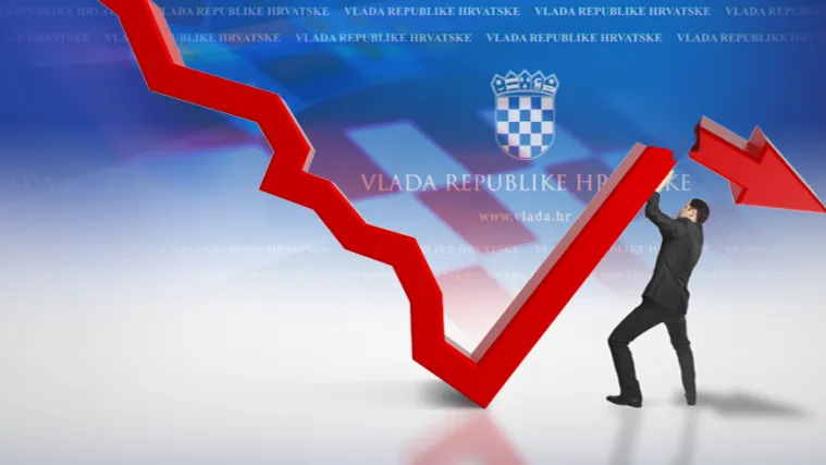 Hrvatsko gospodarstvo lani palo za rekordnih 8,4 posto!