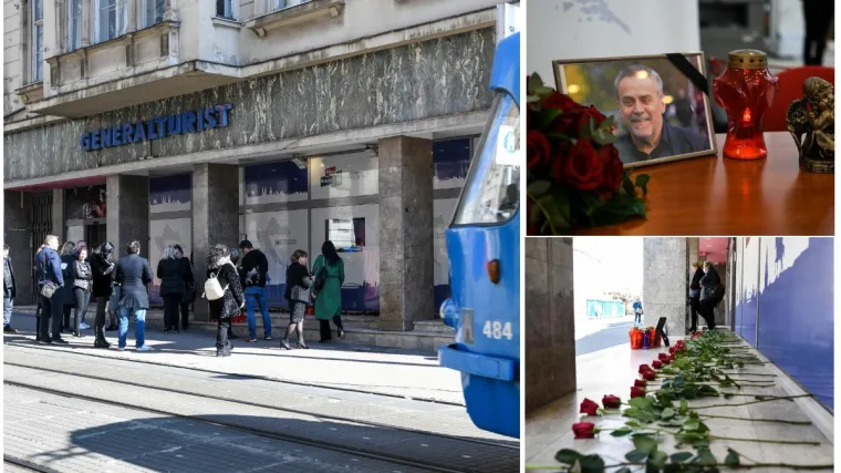 FOTO Ruže, svijeća i anđeo! Građani se opra&scaron;taju od Bandića i u sredi&scaron;njici njegove stranke