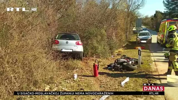 Istarski župan skrivio prometnu u kojoj je sudjelovalo čak pet vozila!