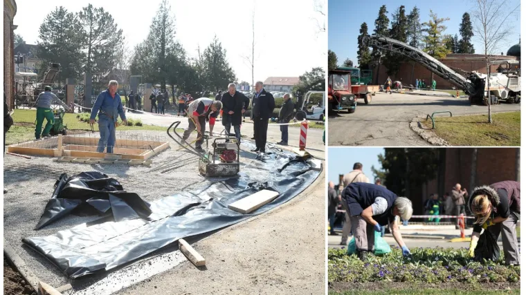 FOTO Uređuje se groblje: Pogledajte kako se na Mirogoju pripremaju za pogreb Milana Bandića