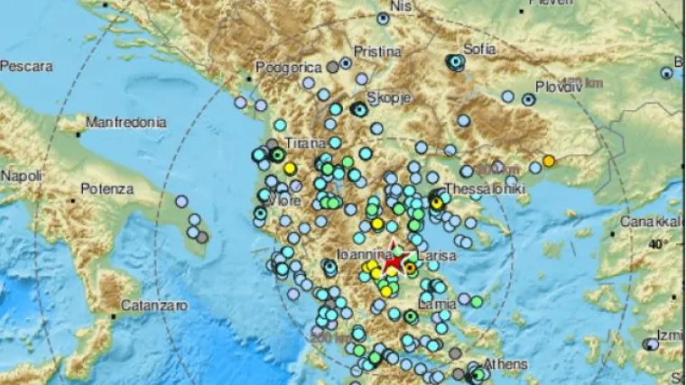 Jo&scaron; jedan snažan potres u Grčkoj - magnituda je 5,9 po Richteru