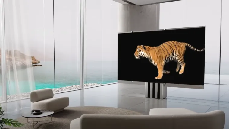 VIDEO Ovaj sklopivi MicroLED televizor dijagonale 419 cm vrijedan 2,5 milijuna kuna nestaje u va&scaron;em podu!