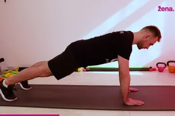 Mala škola fitnessa: Pogledaj kako pravilno izvesti plank