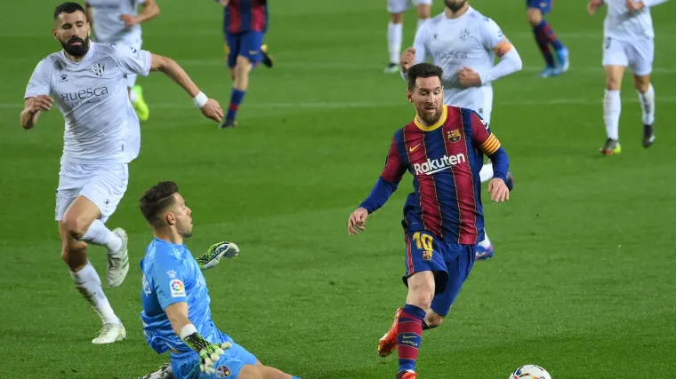 Katalonci na Messijev pogon pregazili Huescu