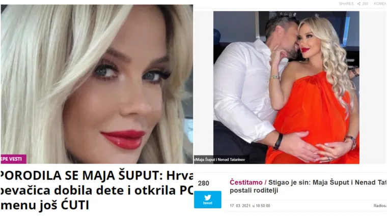 Srpski mediji raspisali se o imenu sina, čestitke stižu i iz BiH