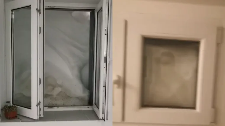 Viralni video iz Srbije: Mladić je ostao zatrpan snijegom u vikendici, snježni nakon je prekrio i vrata