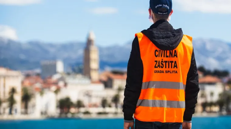 U ophodnji splitskim kvartovima 28 pripadnika civilne za&scaron;tite