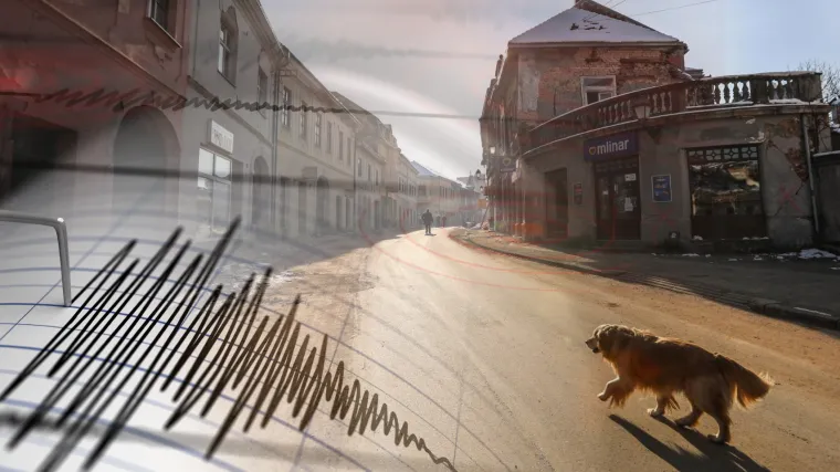 Nekoliko potresa zabilježeno noćas kod Petrinje: 'Tre&scaron;nja i tutnjava uz ljuljanje. Nije dugo ovako...'