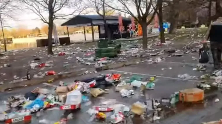 VIDEO Iz vikenda u vikend mladi omiljeno okupljali&scaron;te ostavljaju sve prljavije: Doznajemo koliko smeća je jutros skupljeno!